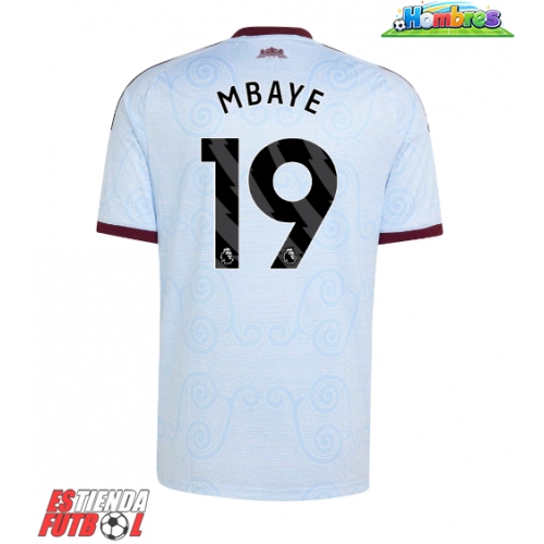 Aston Villa Ibrahim Mbaye #19 Tercera Equipación 2026-27 Manga Corta